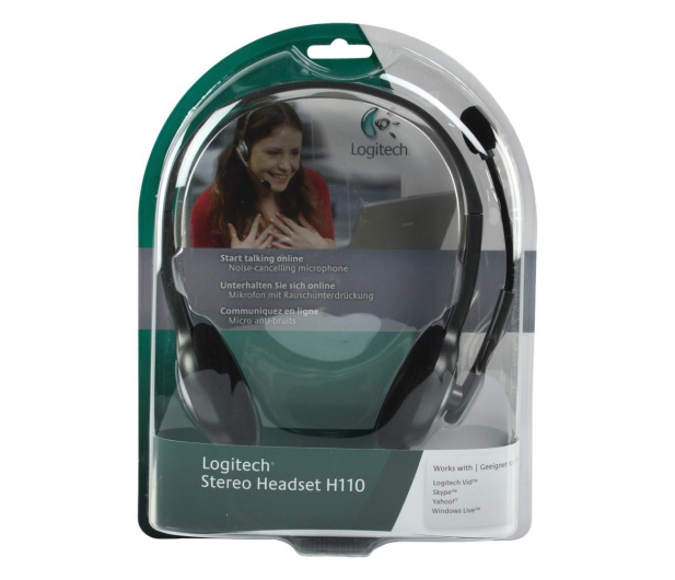 Logitech H110 Headset z mikrofonem - 55165 - zdjęcie 4